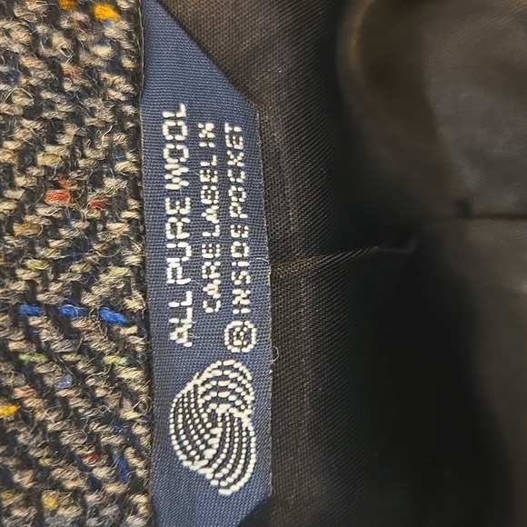 Vintage Burberrys Wool Tweed Blazer Sports Jacket Men's Size 40R - Picture 9 of 10